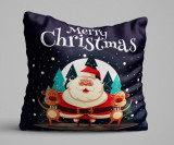Cumpara ieftin Perna decorativa, Christmas Decoration KRLNTXMAS-15, 43x43 cm, policoton, multicolor