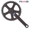 Pedalier Bicicleta Prowheel 42T, Brat 170mm, Ax Patrat, 3/32