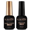Set Nail Prep &amp; Primer cu Acid, LUXORISE 10ml