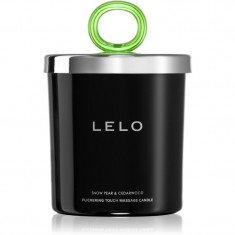 Lelo Flickering Touch Massage Candle lumânare de masaj Snow Pear & Cedarwood 150 g