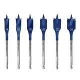 BOSCH Set 6 burghie plate EXPERT Self Cut Speed, diametre 14-16-18-20-22-24 mm, lungime 152 mm