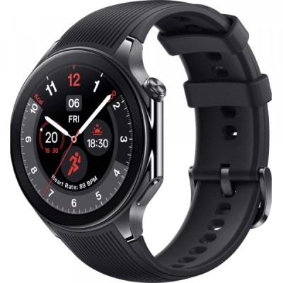 Smartwatch OnePlus Watch 2, Negru foto