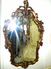 oglinda vintage/antica,baroc/Ludovic/rococo, 1,17m foto