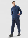 Pantaloni jogger de trening pentru bărbați - bleumarin, 4F Sportswear