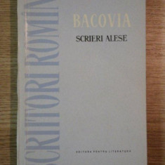SCRIERI ALESE de G. BACOVIA , 1961