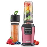 Blender de masa Sencor 800W pentru smoothie cu sticla Tritan 0,6L si capac cu vid