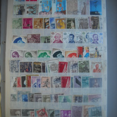 HOPCT LOT NR 33 SPANIA SI BELGIA ,-ETC-135 TIMBRE STAMPILATE
