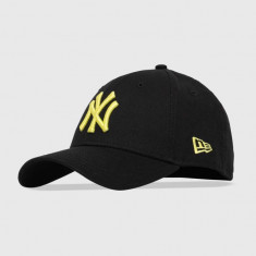 New Era șapcă de baseball din bumbac culoarea negru, cu imprimeu, NEW YORK YANKEES