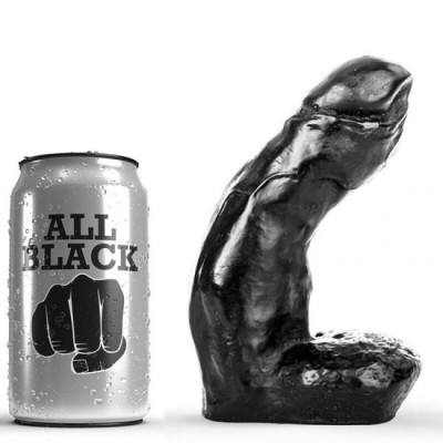 ALL BLACK - DILDO REALISTIC 15 CM foto
