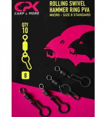 CPK Rolling Swivel Hammer Ring PVA, 10buc/plic foto