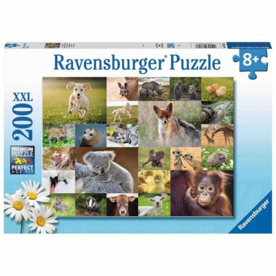 Puzzle Pui De Animale, 200 Piese foto