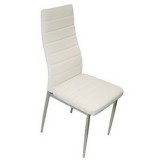 Scaun de bucatarie alb - 2 bucati