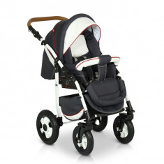 Krausman - Carucior 3 in 1 Ride Dark Grey foto