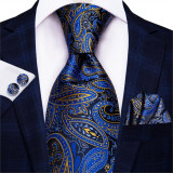 Set cravata + batista + butoni - matase - model 22