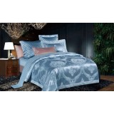 Cumpara ieftin Lenjerie de Pat Finet Jacquard PREMIUM, Pat Dublu, 6 Piese - DNA50