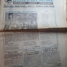 ziarul romania mare 27 septembrie 1996-"dl viorel catarama prim-ministru?"