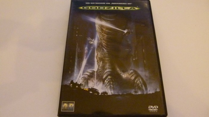 godzilla - dvd,