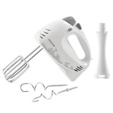 Mixer de mana Sencor 400W cu 5 viteze, Turbo si accesorii incluse