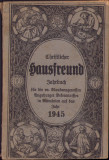 HST C1452 Christlicher Hausfreund Jahrbuch 1945 Sibiu calendar săsesc