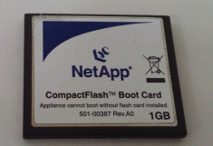 Modul Compact Flash Boot NetApp 1GB NETAP-01557-0A8CU CF card foto