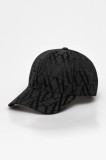 Armani Exchange șapcă culoarea negru, cu imprimeu, XW000877 AF13377