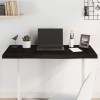 VidaXL Blat de masă maro 100x40x(2-4) cm, lemn masiv stejar tratat 3156426