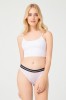 GS1165-211 Chilot brazilian din dantela florala si material usor elastic, S/M, Cottonhill