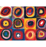 Cumpara ieftin Puzzle Eurographics - Vassily Kandinsky: Farbstudie Quadrate (c.1913), 1000 piese