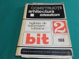 CONSTRUCȚII ARHITECTURĂ SISTEMATIZARE * BULETIN DE INFORMARE TEHNICĂ * NR. 2 * 1968* 4 2 1