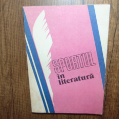 Sportul in Literatura - Antologie de Sebastian Bonifaciu
