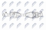 Planetara Suzuki Swift 1.6 2006-; partea dreapta, cutie viteze manuala; 44102-62J02; NTY, aftermarket