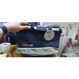 Cutie pentru picnic, coș mare pentru picnic Geantă portabilă de 30 litri pentru picnic și camping, echipament de camping cu m&acirc;ner #B502