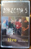 Caseta audio originala Direcția 5 -Live (EX+ )