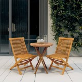 Set mobilier gradina, 3 piese, lemn masiv de tec GartenMobel Dekor, vidaXL