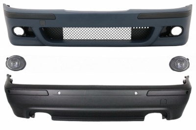 Body Kit Exterior BMW Seria 5 E39 (1995-2003) cu Proiectoare Crom Performance AutoTuning foto