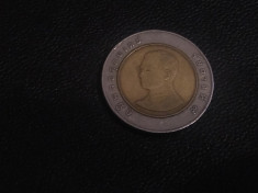 Moneda 10 baht Thailanda foto