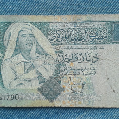 1 Dinar ( 2002 - 2004 ) Libia / Muammar Gaddafi