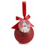 Gel dus, cadou Craciun aroma Red Passion &Oslash; 8 cm x 9,5 H, 240 ml