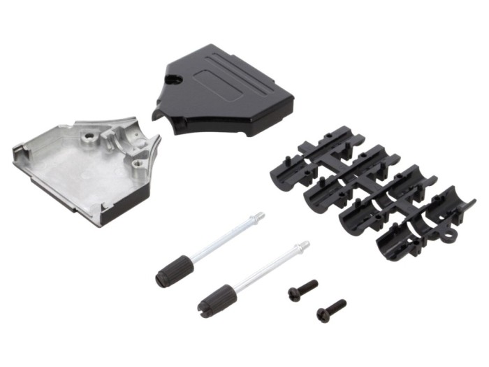 Carcasă conectori D-Sub ecranat, metal