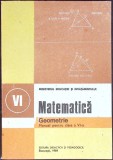 MATEMATICA GEOMETRIE, MANUAL PENTRU CLASA A VI-A-ION CUCULESCU, LAURENTIU N. GAIU, CONSTANTIN OTTESCU-348654