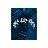 Cumpara ieftin Bentita Par Mireasa, Model Strasuri si Perle -55738