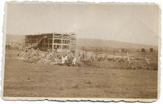 C1264 Construire aeroport Someseni Cluj circa 1935 perioada regalista foto