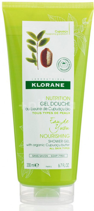 KLORANE GEL DE DUS CU APA DE YUZU 200 ML