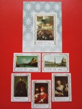 AJMAN, PICTURI - COLIȚĂ + SERIE COMPLETĂ MNH, Nestampilat