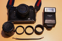 Aparat foto ZENIT TTL cu accesorii foto