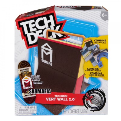 Tech deck x-connect pachet sk8mafia vert wall foto