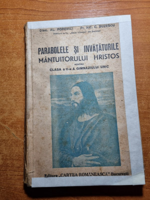 parabolele si invataturile mantuitorului hristos - clasa a 6-a - din anul 1946 foto