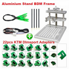 Stand BDM aluminiu + full set 22 adaptoare KTAG BDM KTM Dimsport foto