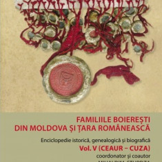 Familiile boieresti din Moldova si Tara Romaneasca (vol. V)