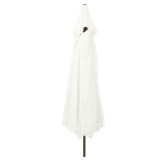 Umbrela de gradina Gossi &oslash;395x245 cm alb nisip